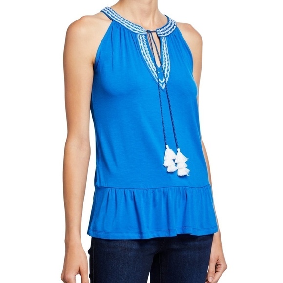 Neiman Marcus tassel tank - Picture 1 of 3
